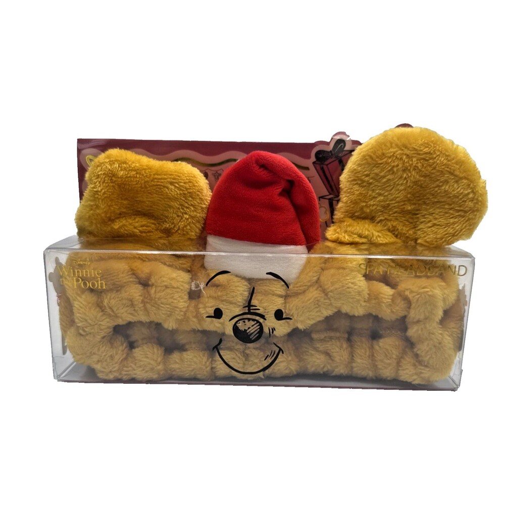 Disney Winnie The Pooh Spa Headband Holiday NIB